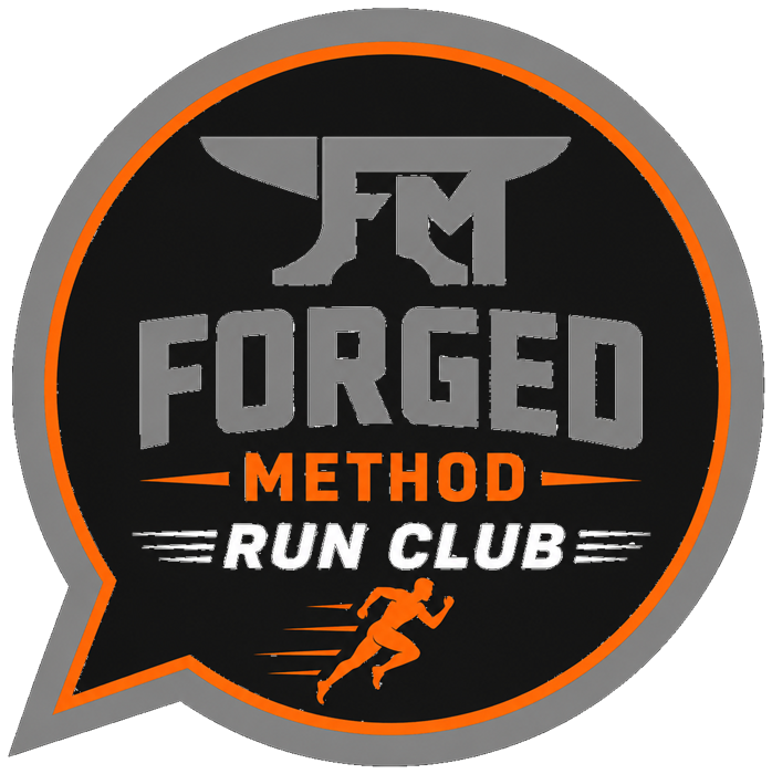 The Forged Method Run Club badge